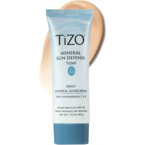 TIZO Mineral Sun Defense Tinted SPF50 - 1.75oz