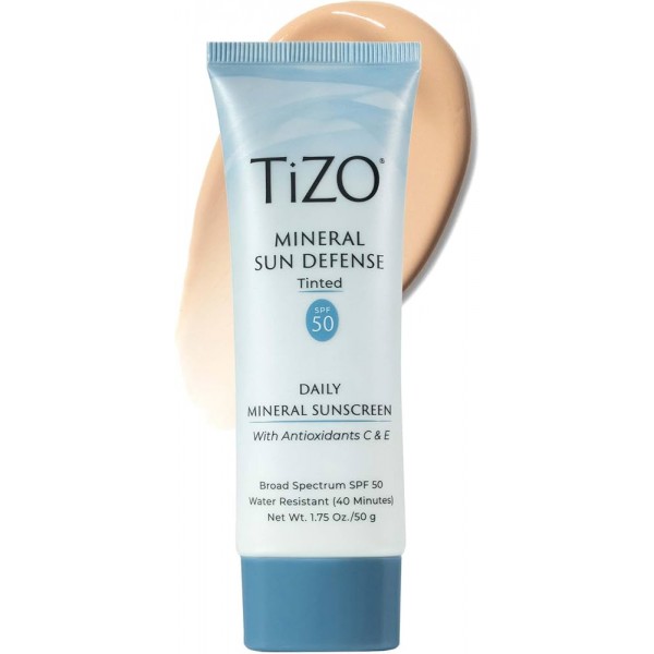 TIZO Mineral Sun Defense Tinted SPF50 - 1.75oz
