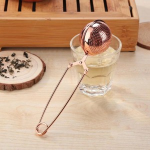 Tea Infuser Ball Rose Gold
