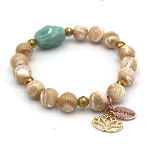 Lux in Latin Bracelet - Pearls of Wisdom - Medium